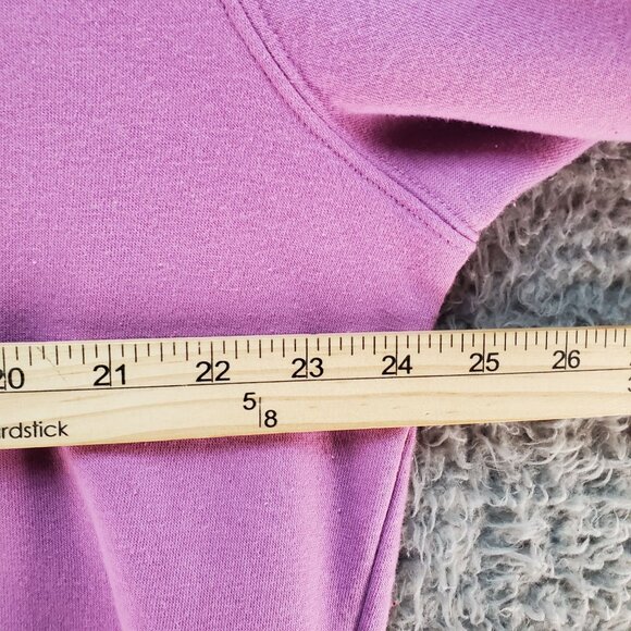 Fila Shirt Womens XXL Purple Hoodie Sweatshirt Cotton Polyester Blend - Picture 5 of 8